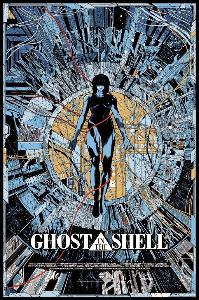 imagen promocional de la pelicula ghost in the shell